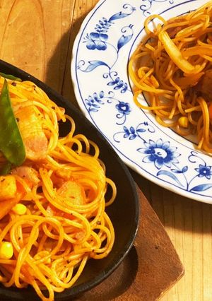 レトロな味♪喫茶店で習ったナポリタン-レシピのメイン写真