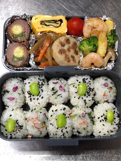 長男お弁当@小2秋の遠足-レシピのメイン写真