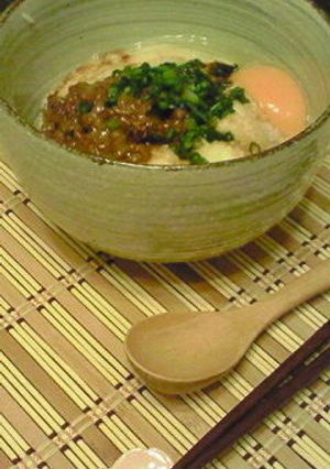 とろろ納豆＆生卵のノッケ丼-レシピのメイン写真