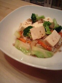 豆腐と野菜のあんかけご飯-レシピのメイン写真