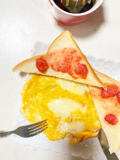 簡単!人気店風オープンオムレツ♪-レシピのメイン写真