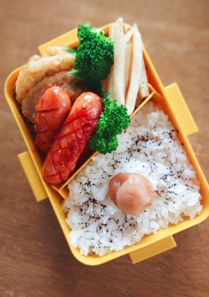 とりあえず冷蔵庫にあったもの弁当♪-レシピのメイン写真