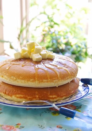もちふわホットケーキ-レシピのメイン写真