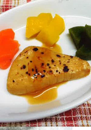 介護食　鮭のバターポン酢ソース-レシピのメイン写真