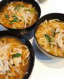 コンビニ食材で自己流☆サンマー麺