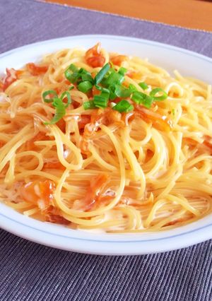 雲丹クラゲのレモンクリームパスタ♪-レシピのメイン写真