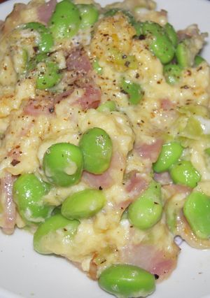 枝豆カルボナーラ風☆-レシピのメイン写真