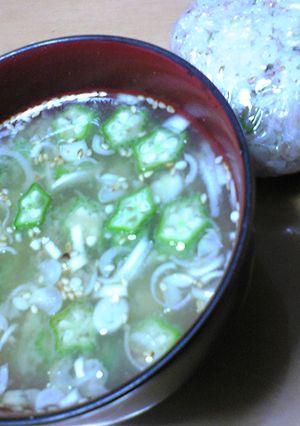 火を使わない☆1杯だけ味噌汁☆-レシピのメイン写真