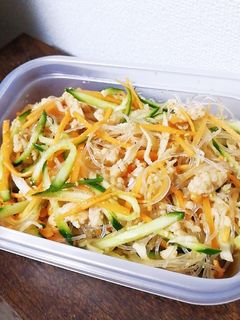 食感が楽しい⋈ デリ風和風サラダ-レシピのメイン写真