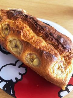 牛乳パックでバナナパウンドケーキ-レシピのメイン写真