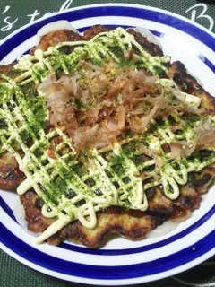 満腹!餅入りお好み焼き(山芋不使用)-レシピのメイン写真