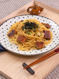 山椒香る♪うなぎの和風パスタ-レシピのメイン写真