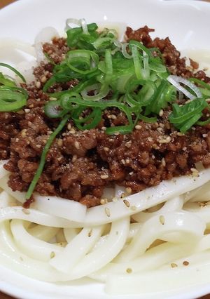肉そぼろのあえ麺-レシピのメイン写真