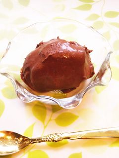 ☺材料2つで簡単♪濃厚チョコレートアイス-レシピのメイン写真