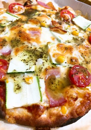 かんたんピザ-レシピのメイン写真