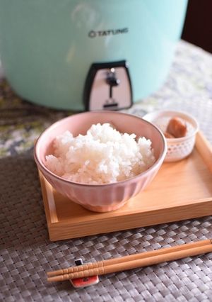 ◤電鍋レシピ◢白米を炊いてみよう！-レシピのメイン写真