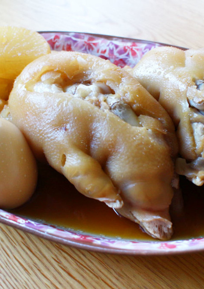 ヒキタさんちのてびち煮（豚足煮）-レシピのメイン写真