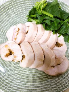 簡単!放置するだけ鶏ハム-レシピのメイン写真