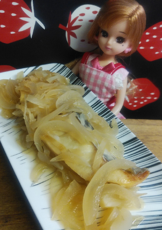 リカちゃん♡新たまと甘酢生姜の鰆煮ꕤ*｡-レシピのメイン写真