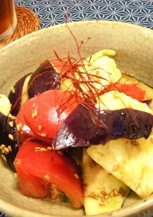 水なすとトマトのナムル-レシピのメイン写真