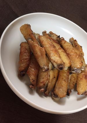 簡単過ぎてごめんね＊手羽中の揚げ焼き-レシピのメイン写真