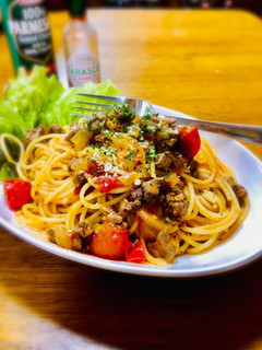鶏レバーのボロネーゼ518kcal-レシピのメイン写真