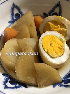 大根とゆで卵の煮物-レシピのメイン写真