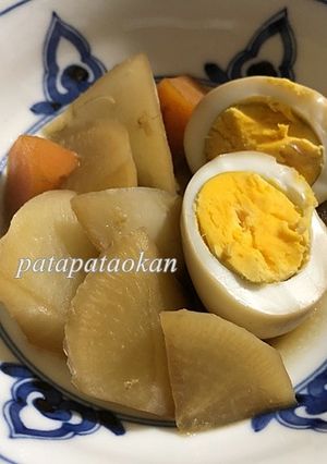 大根とゆで卵の煮物-レシピのメイン写真