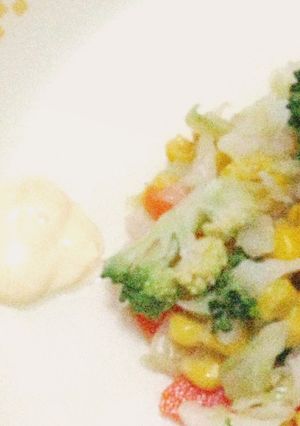 温野菜サラダ　♪大和市学校給食-レシピのメイン写真