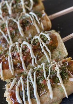 ホットプレートではしまき-レシピのメイン写真