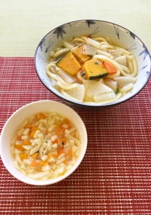 【取り分け離乳食】野菜たっぷりほうとう風-レシピのメイン写真