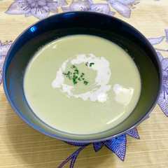 รูปของ アスパラとベーコンのクリームスープ