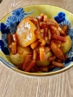 新じゃがとベーコンの煮物-レシピのメイン写真