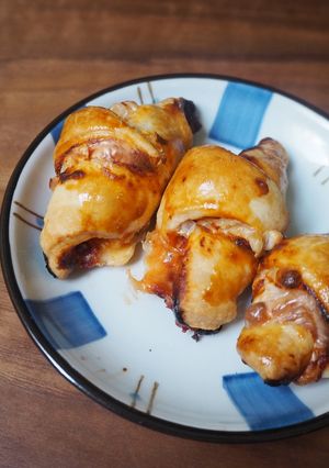 余ったパイ生地で!ピザ風ミニクロワッサン-レシピのメイン写真