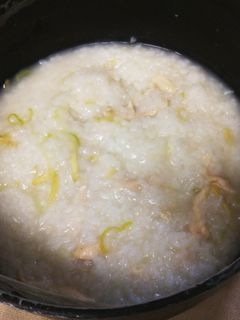鶏むね肉のお粥-レシピのメイン写真