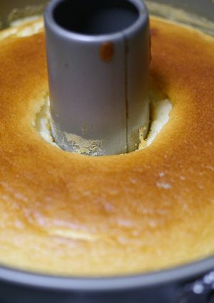 水切りなしヨーグルトのスフレチーズケーキ-レシピのメイン写真