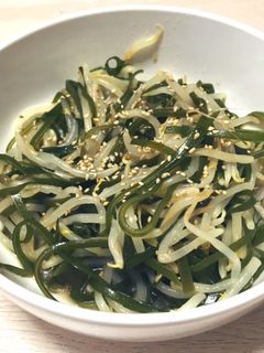 生昆布ともやしのおひたし-レシピのメイン写真