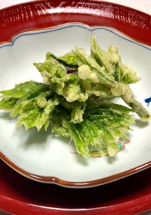 サクッ☆こしあぶらの天ぷら-レシピのメイン写真