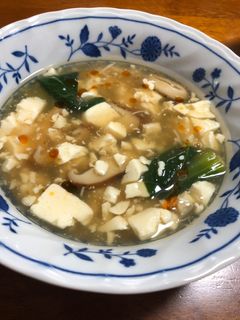 お豆腐の中華スープ-レシピのメイン写真