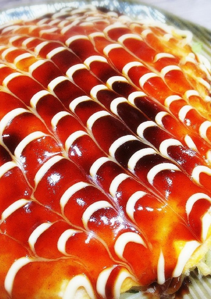 ☆超簡単☆節約☆お好み焼き風焼きそば☆-レシピのメイン写真