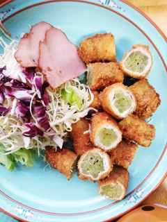 ふきがメインの肉巻きフライ-レシピのメイン写真