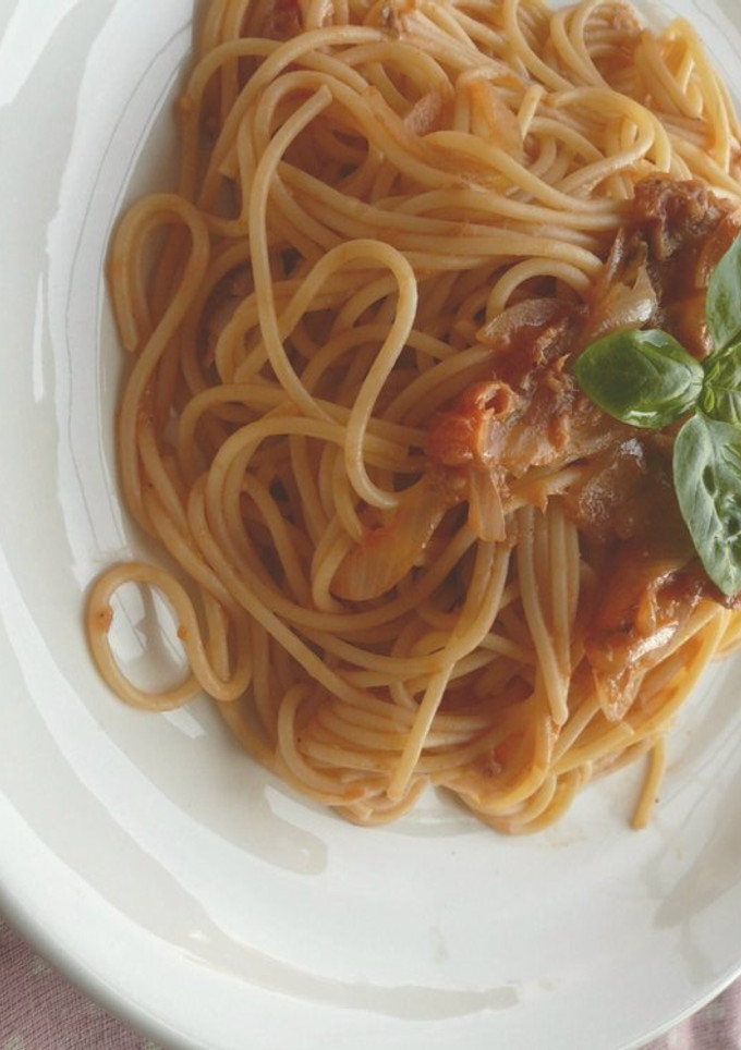 ♡ツナとミニトマトのソースdeパスタ♡-レシピのメイン写真