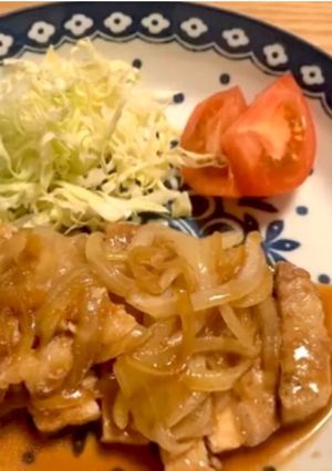 厚切りロースの甘辛炒め-レシピのメイン写真
