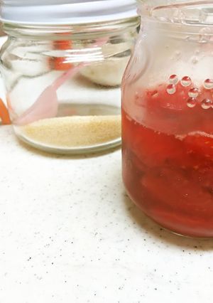 レンジでらくちん！ラカントSイチゴジャム-レシピのメイン写真