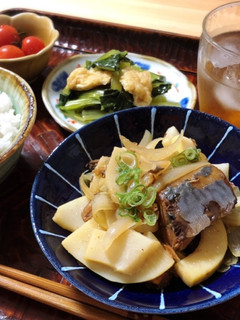 筍とさばの味噌煮-レシピのメイン写真