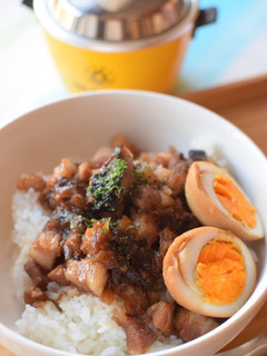 ◤電鍋レシピ◢ルーロー飯(滷肉飯魯肉飯)-レシピのメイン写真