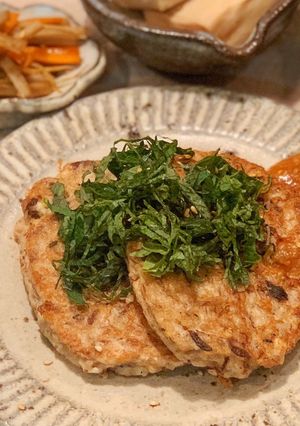 簡単包丁要らず！鯖缶豆腐ハンバーグ-レシピのメイン写真