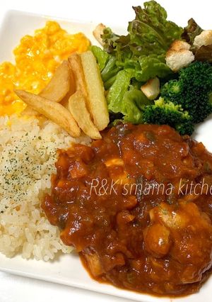 野菜たっぷりチキントマトソース煮☆-レシピのメイン写真