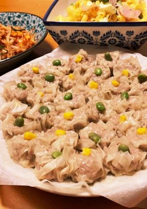 フライパンで！簡単ジューシー手作り焼売♪-レシピのメイン写真