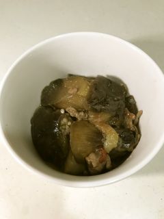 なすと豚肉の甘辛煮-レシピのメイン写真